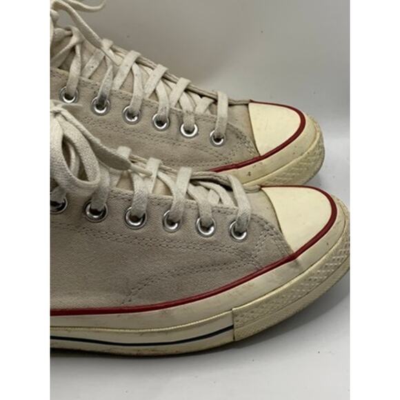 CONVERSE Unisex White Low-Top Sneakers SZ M9.5/W11.5 - Picture 10 of 16